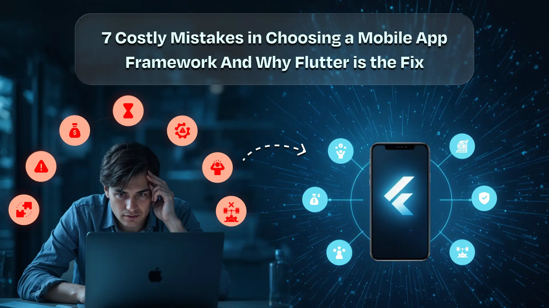 7 Costly Mistakes in Choosing a Mobile App Framework And Why Flutter Is the Fix